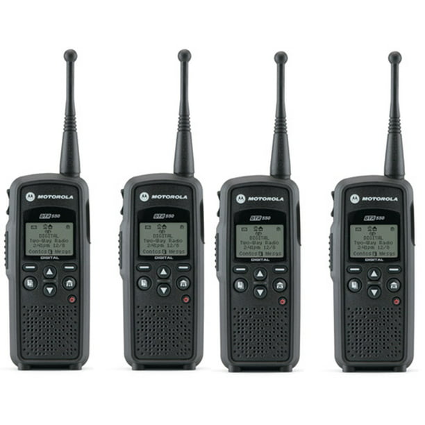6 Pack of Motorola DTR550 Two way Radio Walkie Talkies 